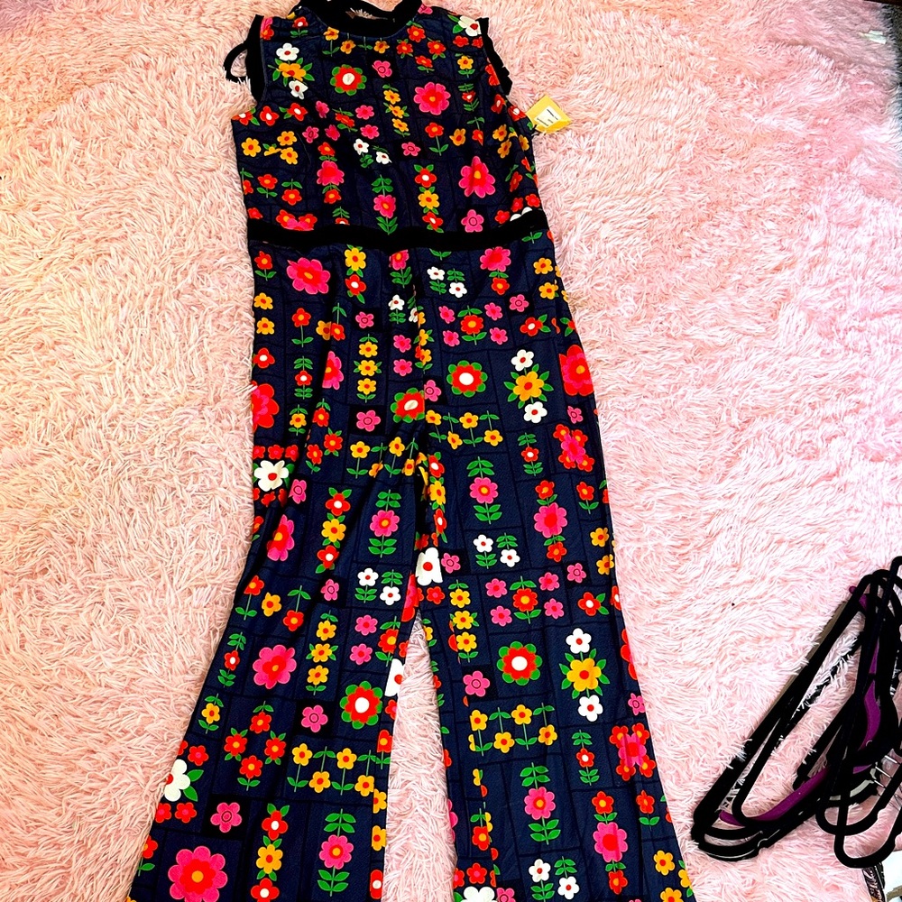 Floral Jumpsuit - Multicolor